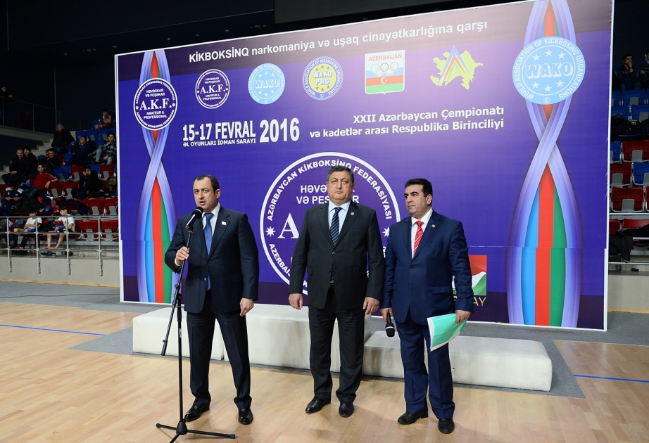 Bakıda kikboksinq üzrə XXII Azərbaycan çempionatı və kadetlər arasında ölkə birinciliyi start götürüb