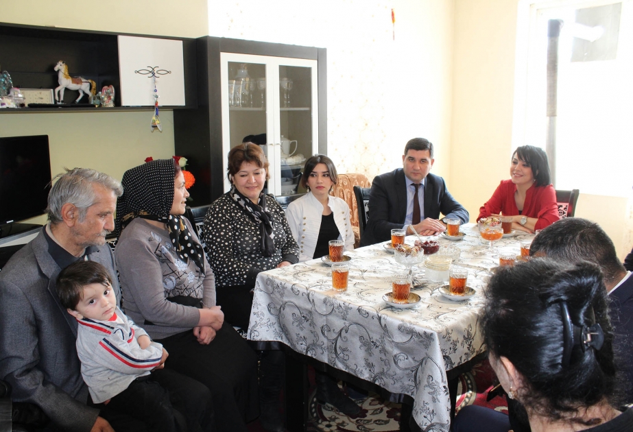 Masallıda Xocalıdan olan məcburi köçkünlərlə görüş keçirilib