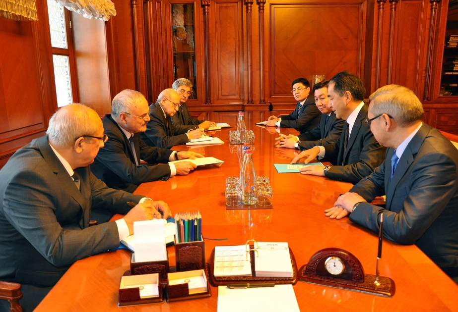 Azerbaijan`s Premier meets Deputy Prime Minister of Kazakhstan