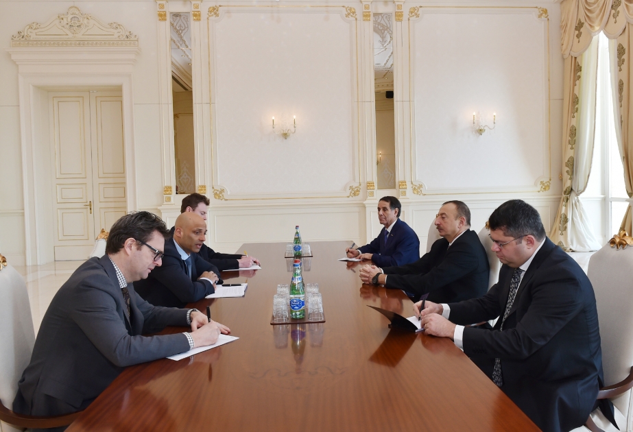 Aserbaidschans Präsident Ilham Aliyev empfängt den Sonderbeauftragten von NATO-Generalsekretär VIDEO