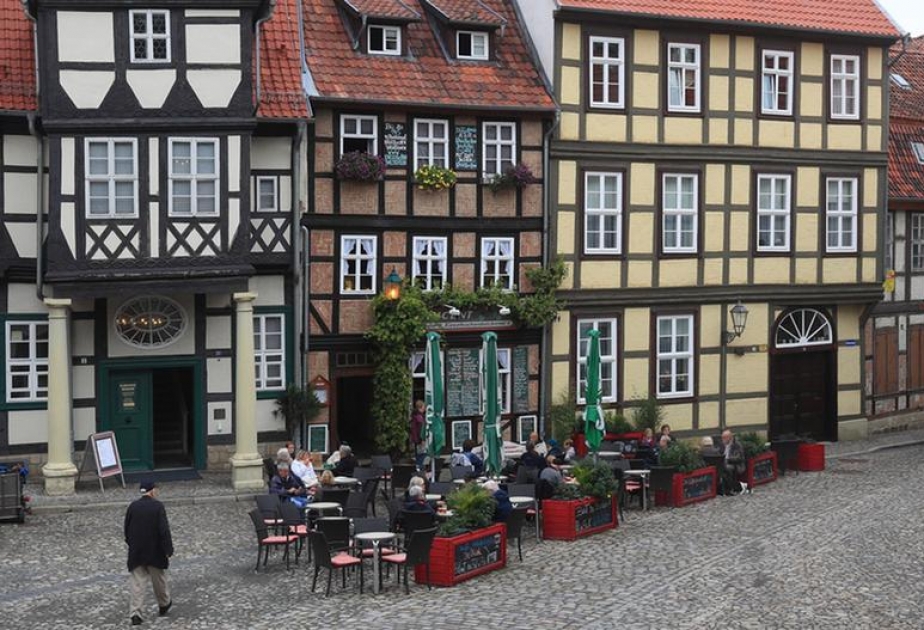 В Кведлинбурге отреставрированы фахверковые дома XVI века