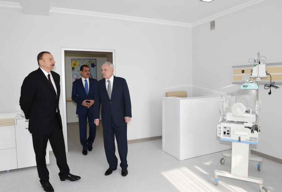 Ganja: Das Krankenhaus Nr.1 nach einer vollständigen Rekonstruktion wieder zur Nutzung übergeben VIDEO