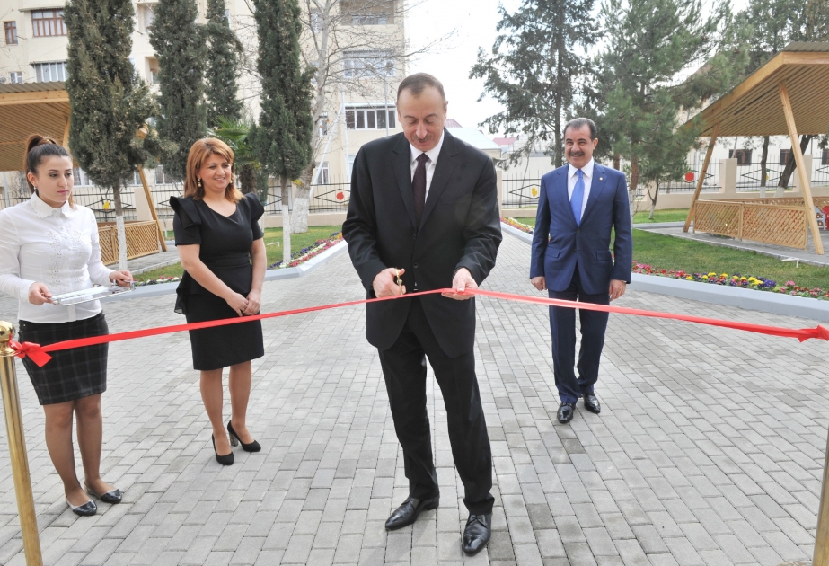 In Ganja eine Kindereinrichtung mit 240 Plätzen rekonstruiert VIDEO