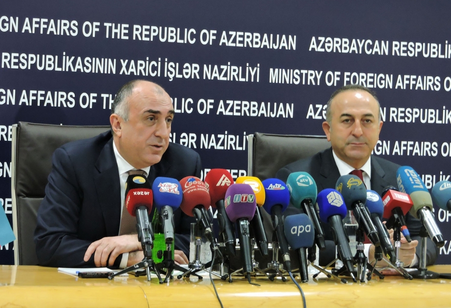 Mövlud Çavuşoğlu: Azərbaycan və Türkiyə beynəlxalq aləmdə birlikdə hərəkət edirlər VİDEO
