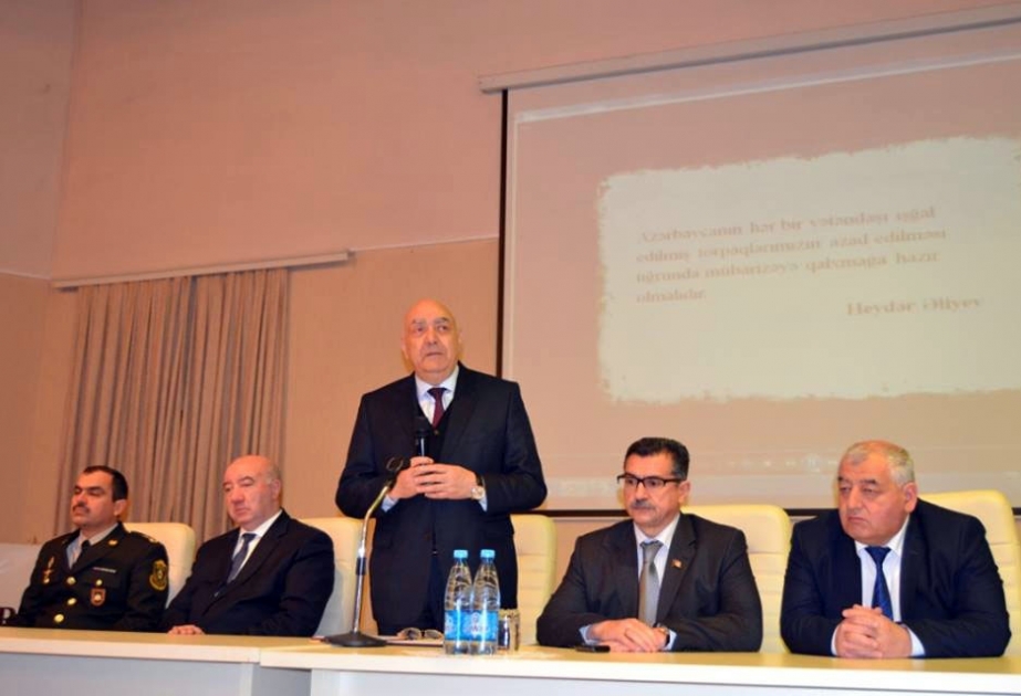 İsmayıllıda məskunlaşan xocalılılarla görüş keçirilib