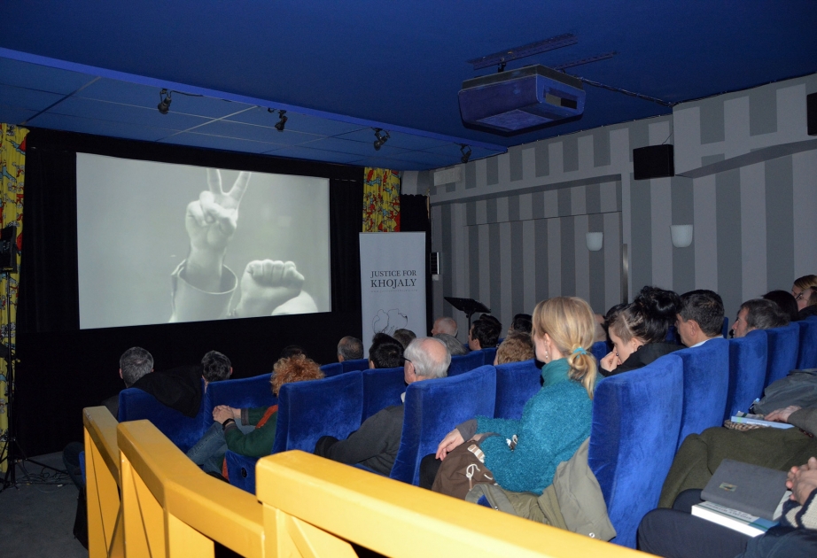 Stokholmda Xocalı soyqırımına həsr olunan “Sonsuz dəhliz” filminin təqdimatı keçirilib