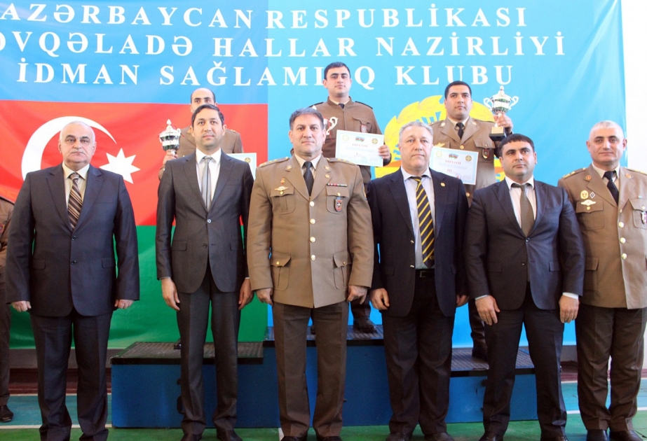 Fövqəladə Hallar Nazirliyinin qurumları arasında daşqaldırma üzrə çempionat keçirilib