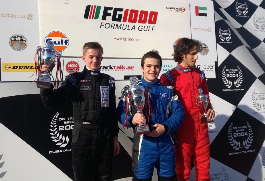 Azərbaycan pilotu “Formula Gulf 1000” seriyasında uğurlu çıxışını davam etdirir