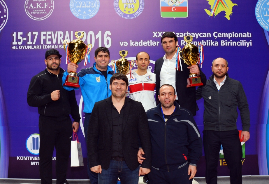Kikboksinq üzrə Azərbaycan çempionatının qalibləri müəyyənləşib
