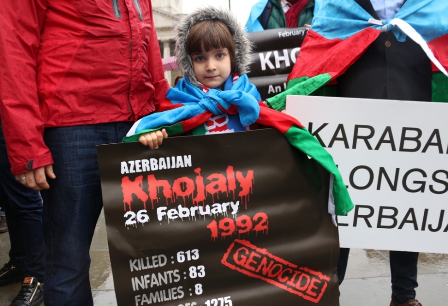 Khojaly March organized in London