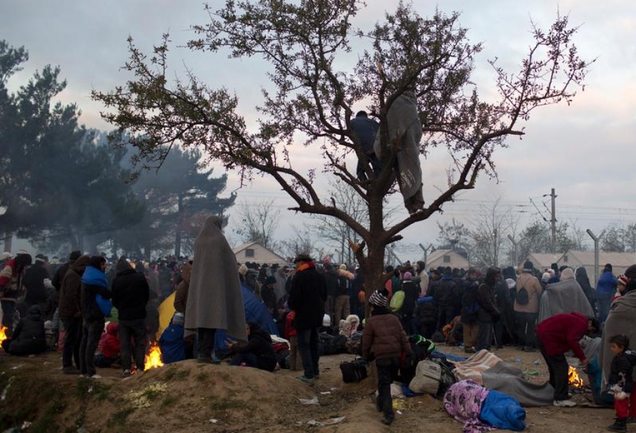 Flüchtlings-Krise: Lage an der griechisch-mazedonischen Grenze ist seit Langem angespannt
