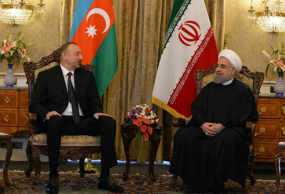 Presidents of Azerbaijan and Iran held a one-on-one meeting VIDEO