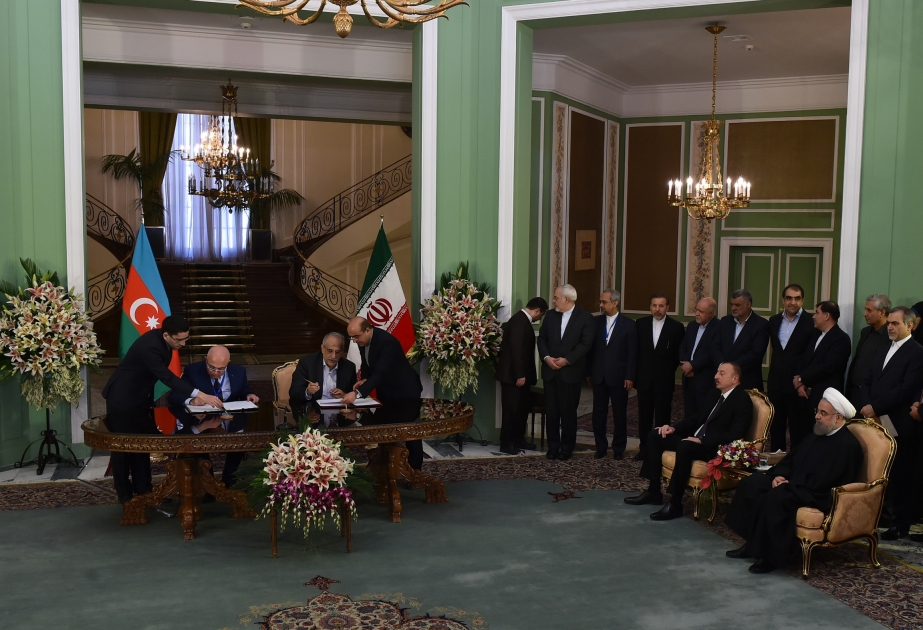 Azerbaijani-Iranian documents were signed VIDEO