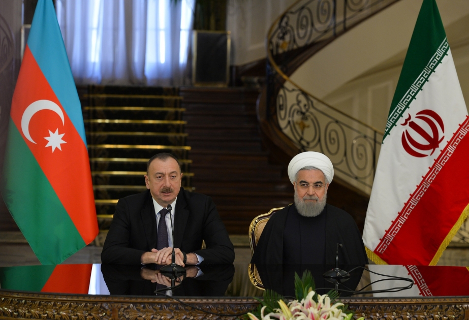 Déclaration à la presse des présidents azerbaïdjanais et iranien VIDEO