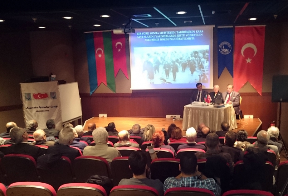 İstanbulda Xocalı soyqırımının 24-cü ildönümü ilə əlaqədar daha bir anma mərasimi keçirilib
