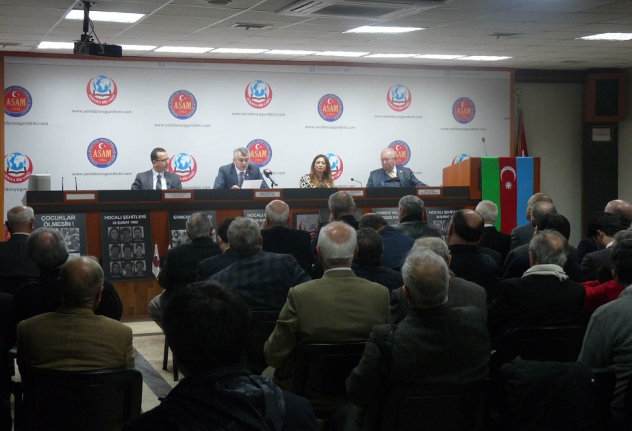 AZƏRTAC və ’’Avrasiya Bir’’ Fondu Xocalı soyqırımının ildönümü ilə bağlı İstanbulda birgə konfrans keçirib