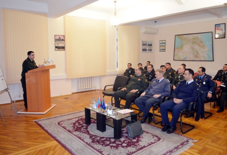 Silahlı Qüvvələrin Hərbi Akademiyasında NATO-nun təlim kursu başlayıb