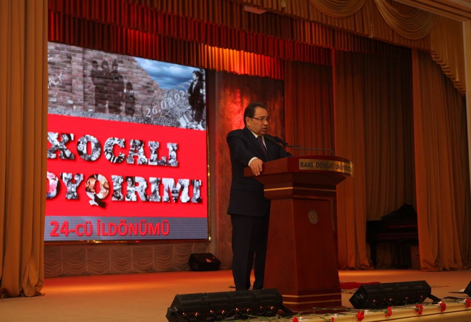 Xocalı faciəsi qan yaddaşımızdan silinməyəcək
