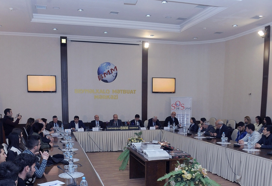 “Xocalı...Sərsəng...davam edən soyqırımı” mövzusunda “dəyirmi masa” keçirilib