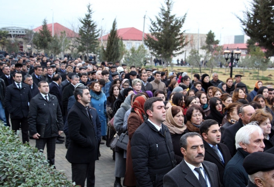 Şəmkirdə Xocalı soyqırımı qurbanlarının xatirəsi anılıb