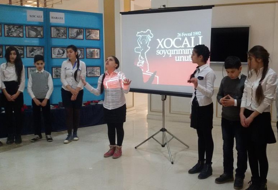 Salyanda Xocalı soyqırımı qurbanlarının xatirəsi yad olunub