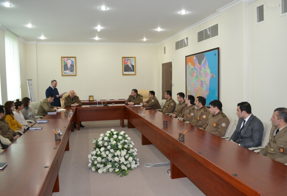 Dövlət Yanğın Nəzarəti Xidmətində Xocalı soyqırımı qurbanlarının xatirəsi yad edilib