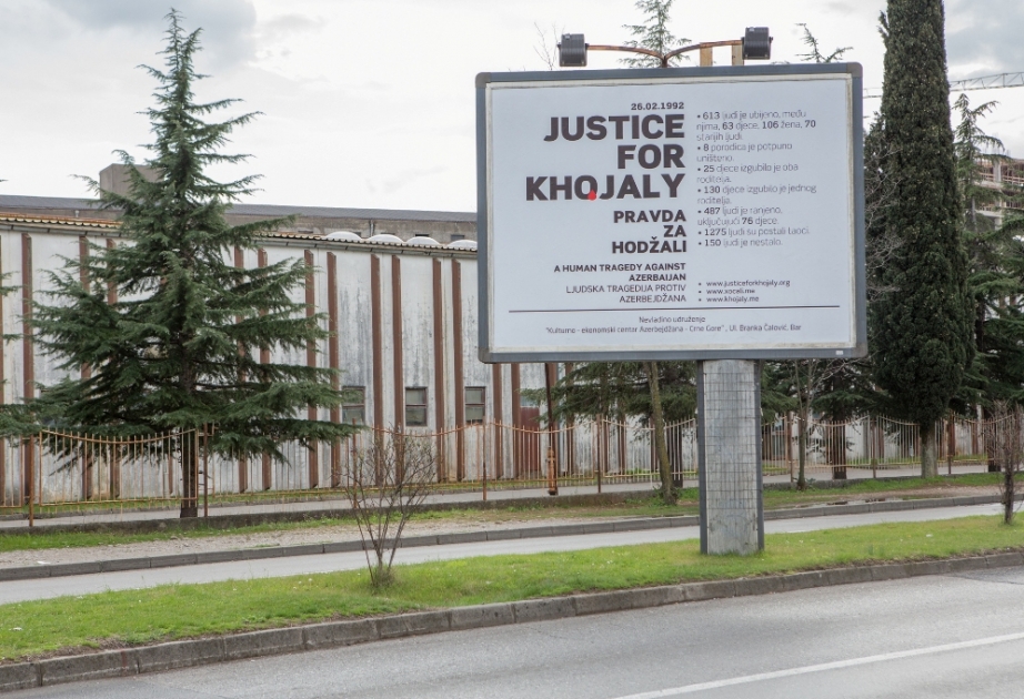 Le public monténégrin mis au courant du génocide de Khodjaly