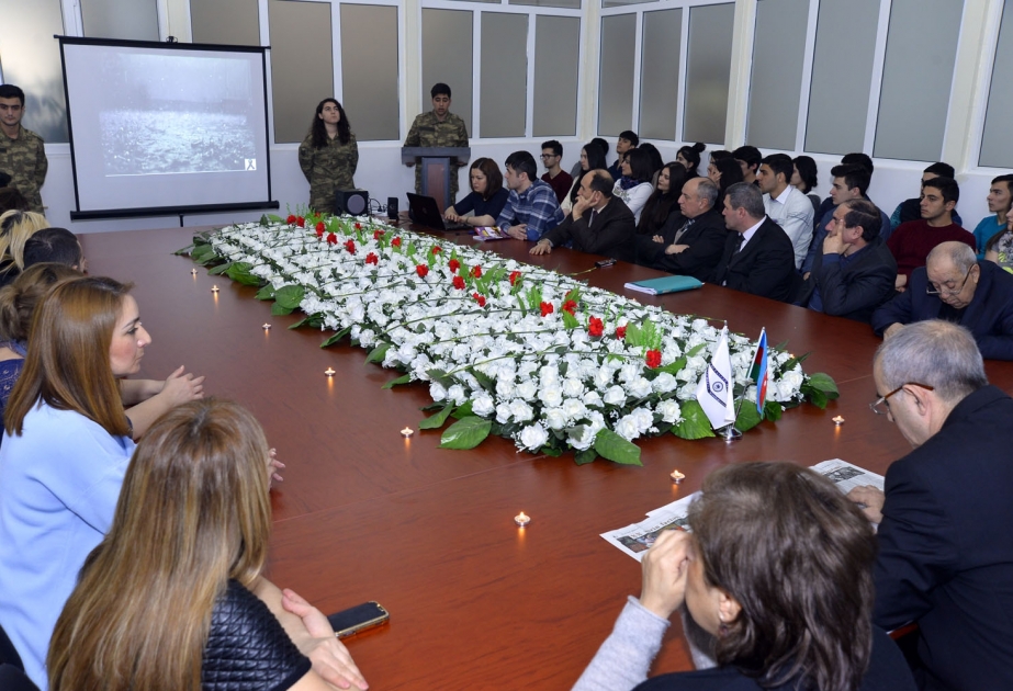 Xocalı faciəsi qurbanlarının xatirəsi anılıb