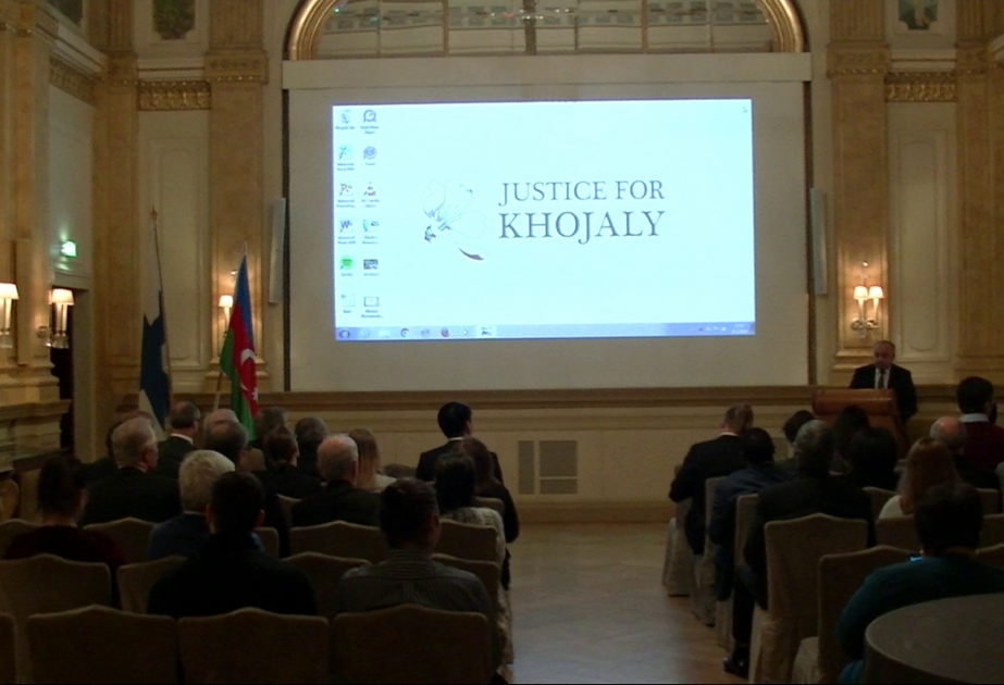 Helsinkidə Xocalı faciəsinin 24-cü ildönümü ilə əlaqədar anım mərasimi keçirilib