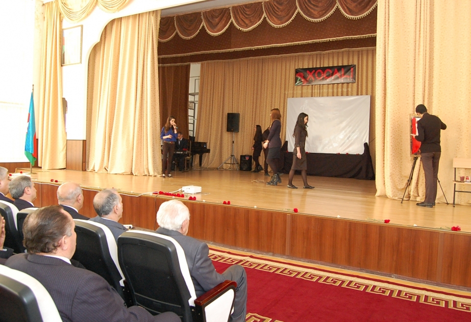 Sumqayıt Dövlət Universitetində Xocalı şəhidlərinin xatirəsi anılıb