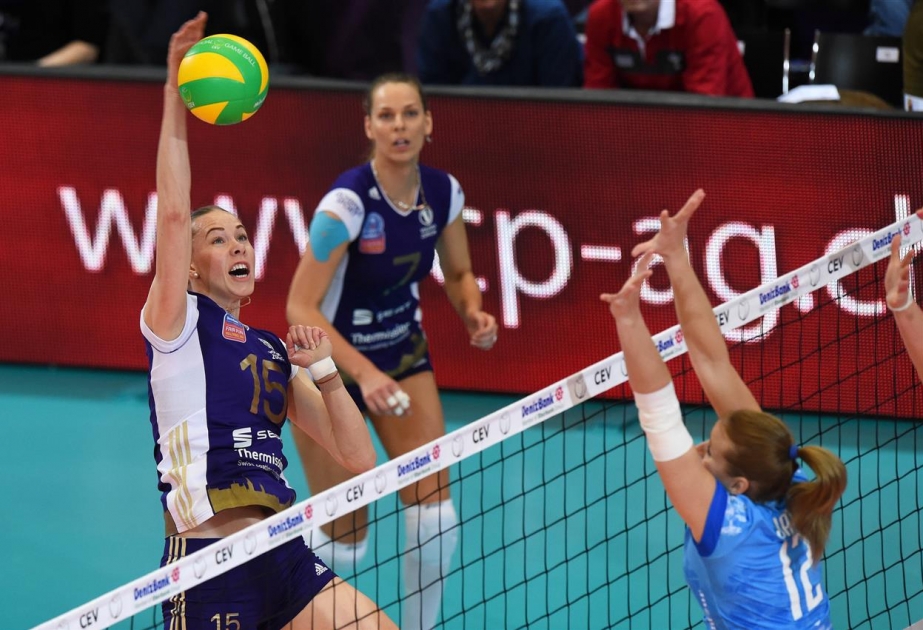Bakının “Lokomotiv” voleybol klubu Çempionlar Liqası yarışlarında iştirakını dayandırıb