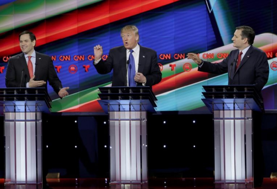 TV-Debatte der Republikaner: Cruz und Rubio vereint gegen Trump