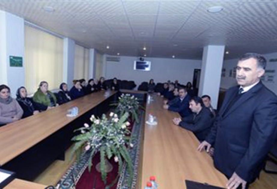 Rabitə və Yüksək Texnologiyalar Nazirliyində Xocalı faciəsi qurbanlarının xatirəsi anılıb