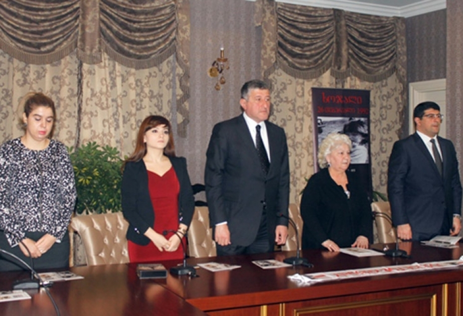 Tbilisidə keçirilən konfransda Xocalı hadisələrinin acı nəticələrindən bəhs edilib