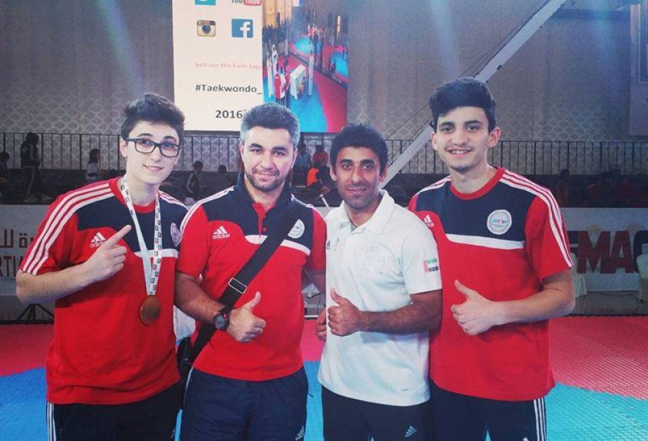 Azerbaijani taekwondo fighter wins Fujairah tournament