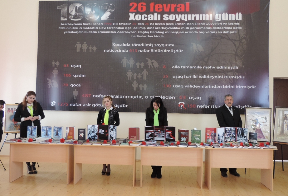 Gəncədə Xocalı soyqırımı qurbanlarının xatirəsi əbədiləşdiriləcək