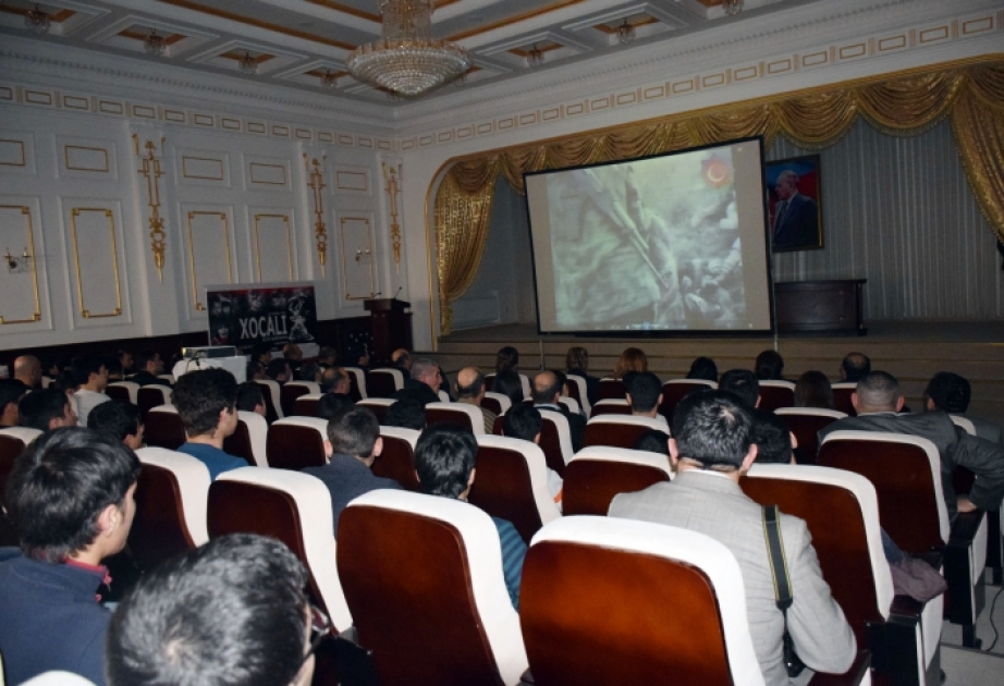 Gömrükçülər Xocalı soyqırımı qurbanlarının xatirəsini yad ediblər