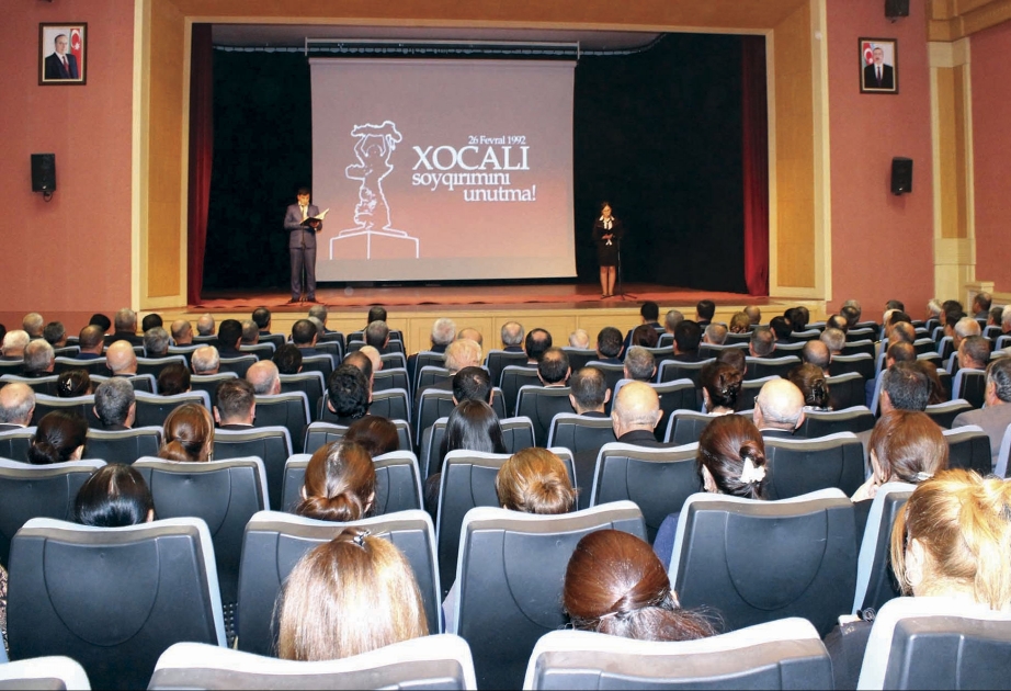 Xocalı faciəsi qurbanlarının xatirəsi muxtar respublikanın rayonlarında anılıb