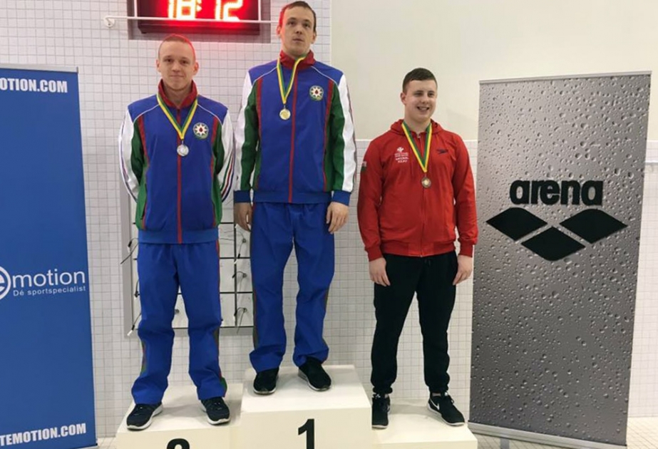Azerbaijani Paralympic swimmers win 4 medals at Grand-Prix