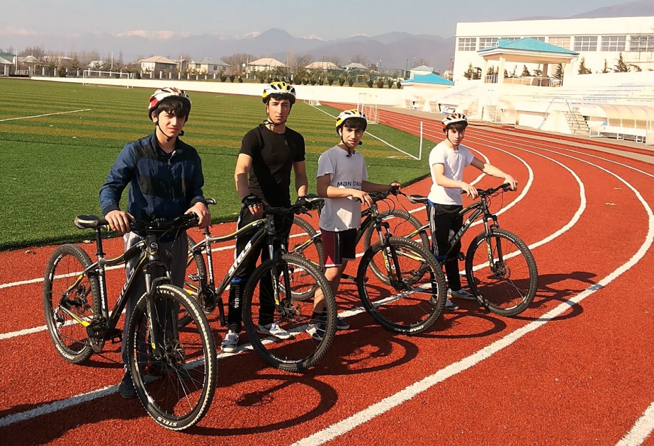 Bədən Tərbiyəsi və İdman Günü münasibətilə İsmayıllıda velosiped yarışı keçirilib