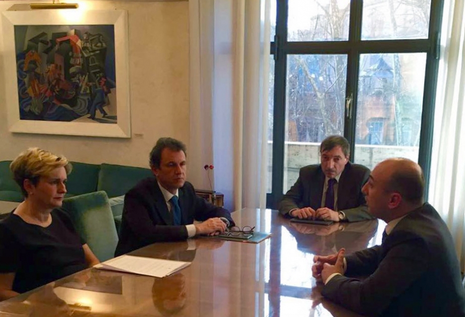 阿塞拜疆与意大利就经济合作发展前景问题进行探讨