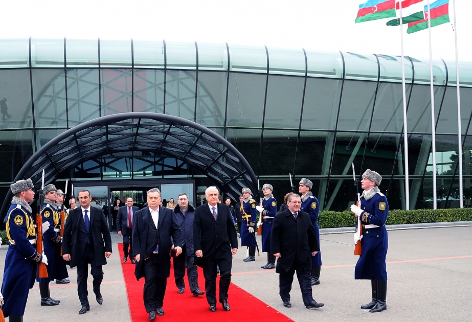 Macarıstanın Baş naziri Viktor Orbanın Azərbaycana rəsmi səfəri başa çatıb