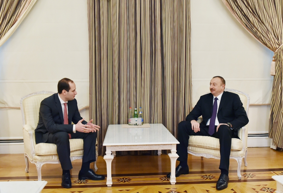 President Ilham Aliyev received Georgian Foreign Minister VIDEO