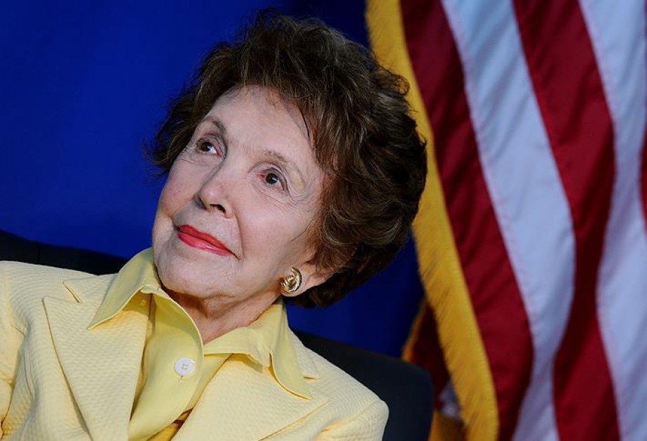 Former U.S. first lady Nancy Reagan dies at 94