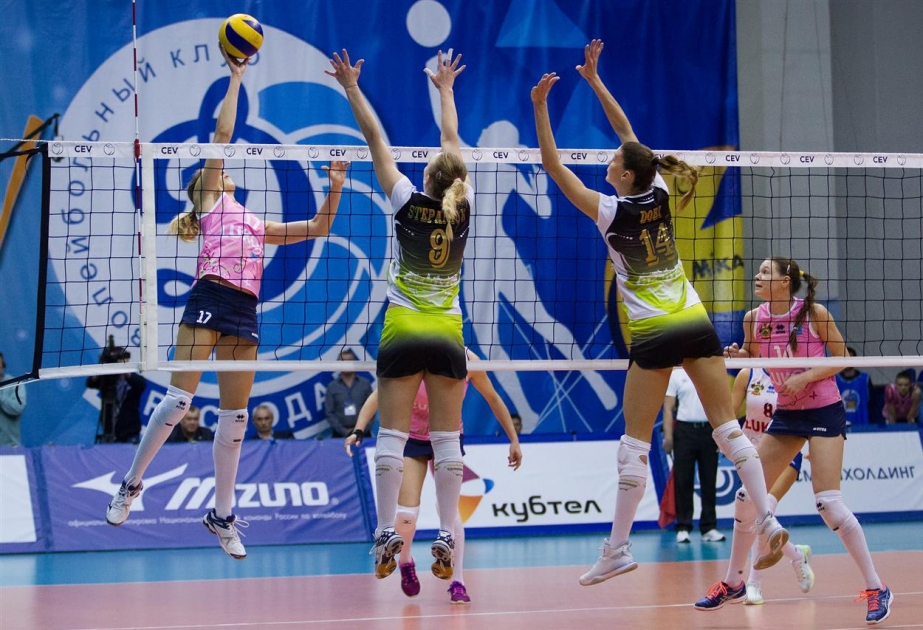 “Azəryol” voleybol klubu “Dinamo” (Krasnodar) komandası ilə qarşılaşıb