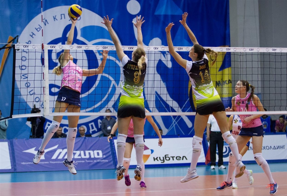 Dinamo Krasnodar claim straight-sets win in first round of CEV Cup semis
