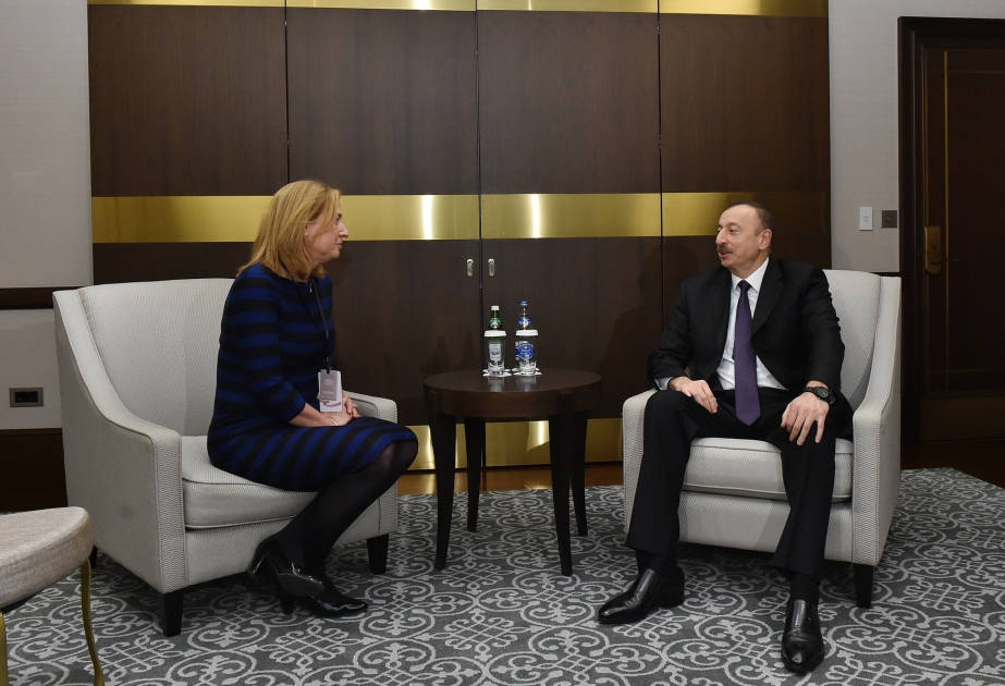 Президент Азербайджана Ильхам Алиев принял бывшего министра иностранных дел Израиля ВИДЕО