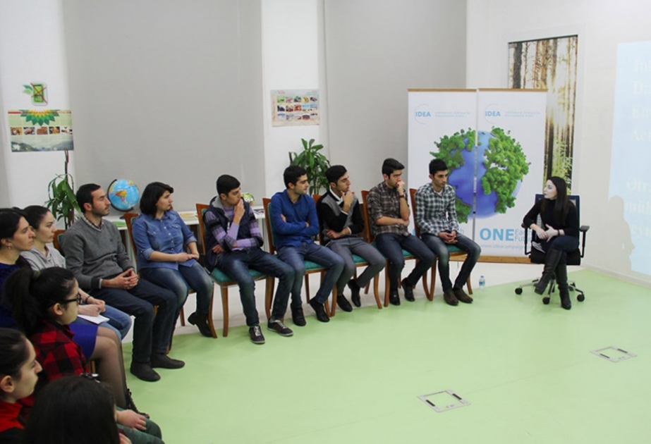 IDEA İctimai Birliyi “Yaşıl söhbət klubu”nda bu ilin ilk görüşünü keçirib