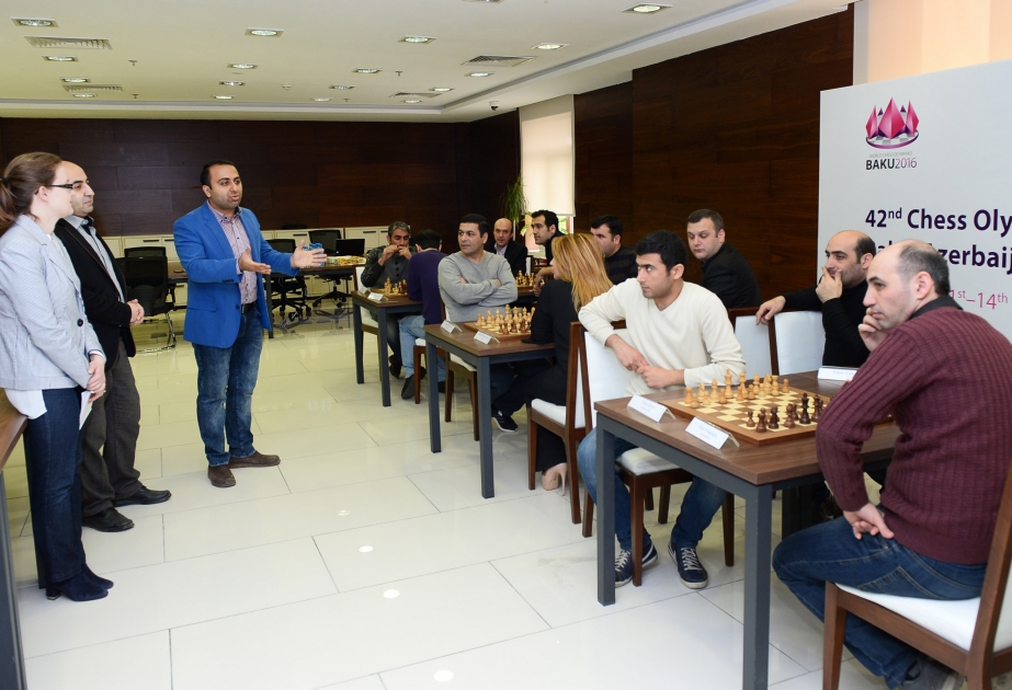 إقامة مسابقة الشطرنج بين الصحفيين