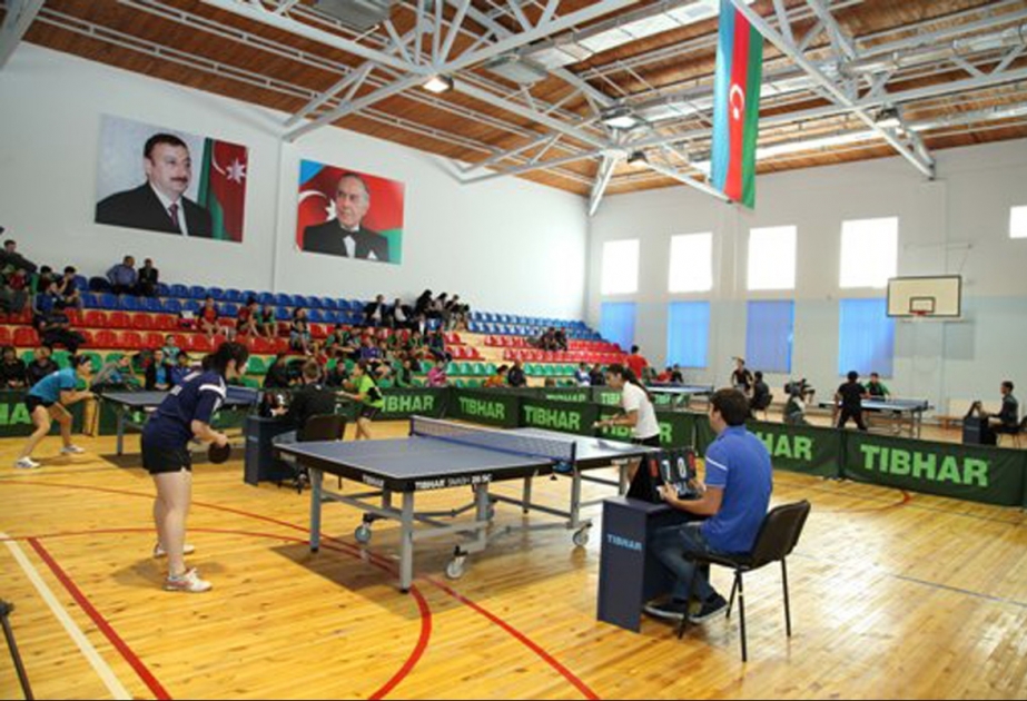Stolüstü tennis üzrə Azərbaycan birinciliyinə start verilib